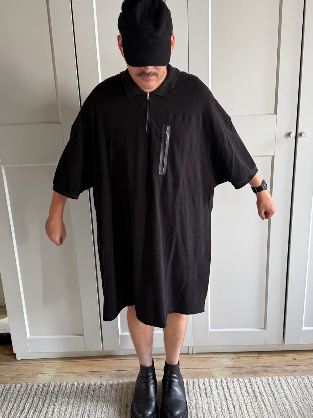Random Identities Avant-garde Oversized Polo